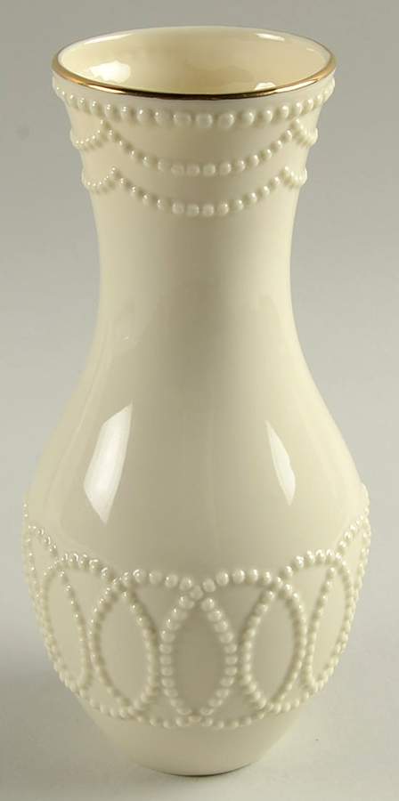 Beaded 7" Vase by Lenox-1