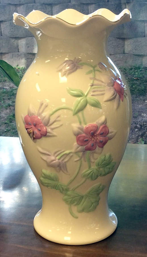 Columbine Floral 10" Vase by Lenox-1
