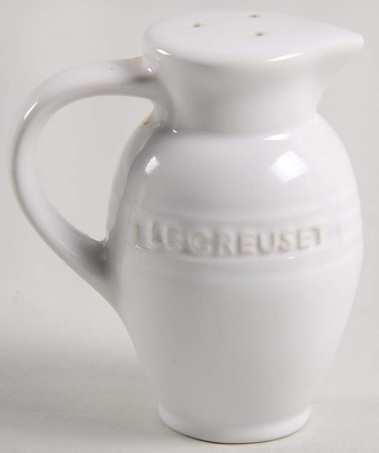 White Salt Shaker by Le Creuset-1