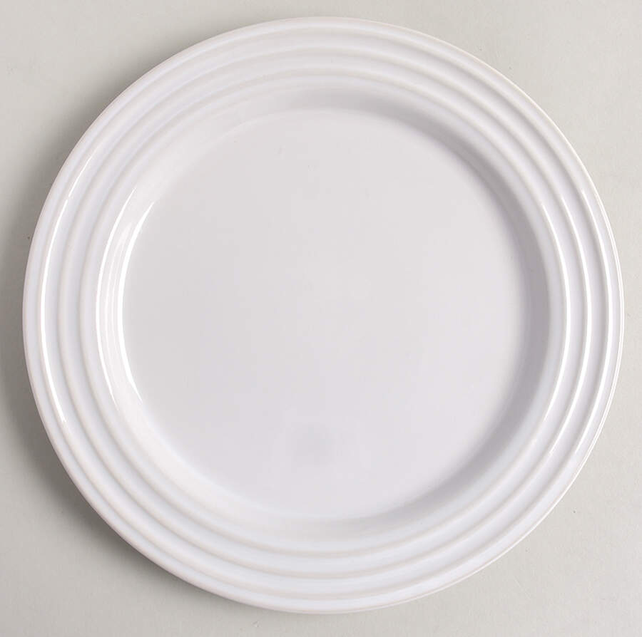 White Salad Plate by Le Creuset-1