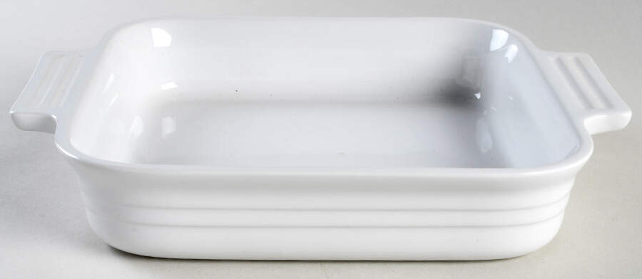 White 9" Square Baker by Le Creuset-1