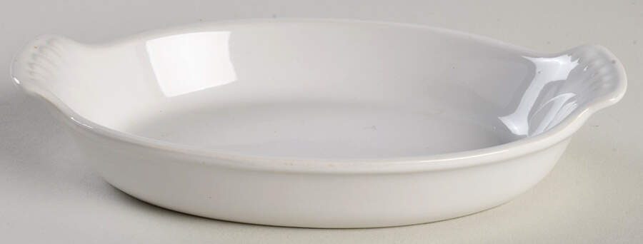 White 6" Individual Augratin by Le Creuset-1