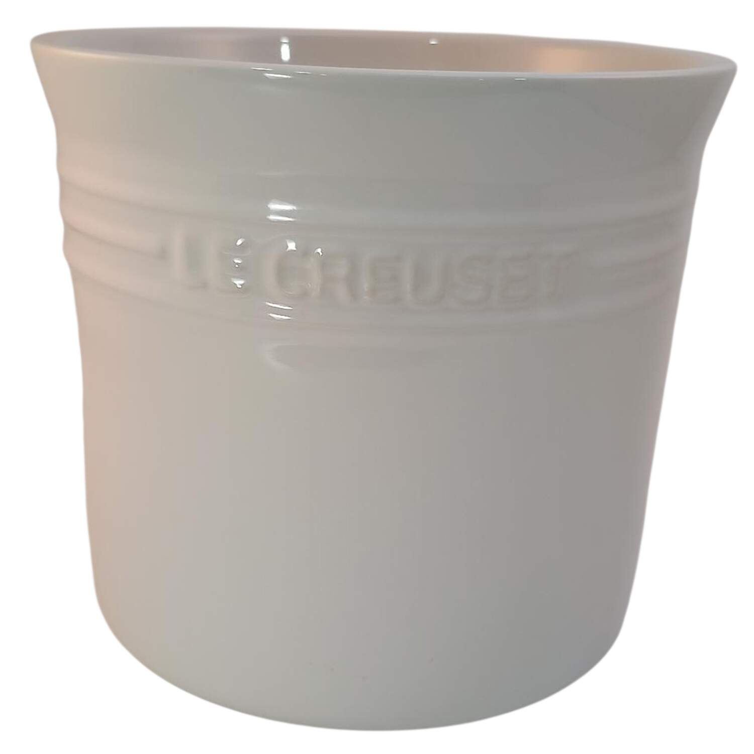 White Utensil Holder by Le Creuset-1