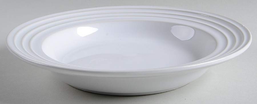 White Rim Soup Bowl by Le Creuset-1