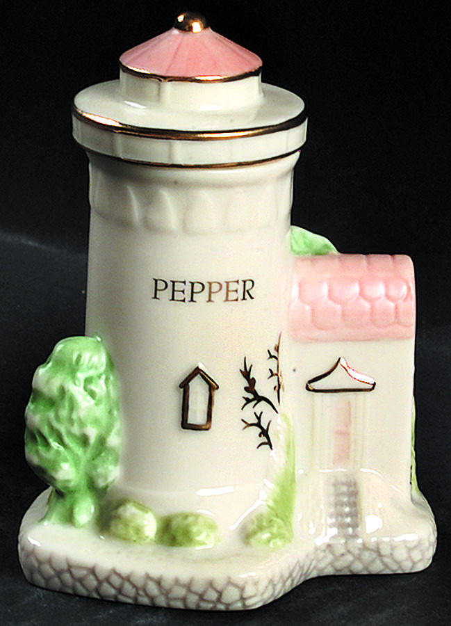 Seaside Lighthouse Spice Jar Set Individual Jar & Lid by Lenox-1
