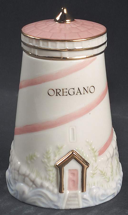 Seaside Lighthouse Spice Jar Set Individual Jar & Lid by Lenox-1