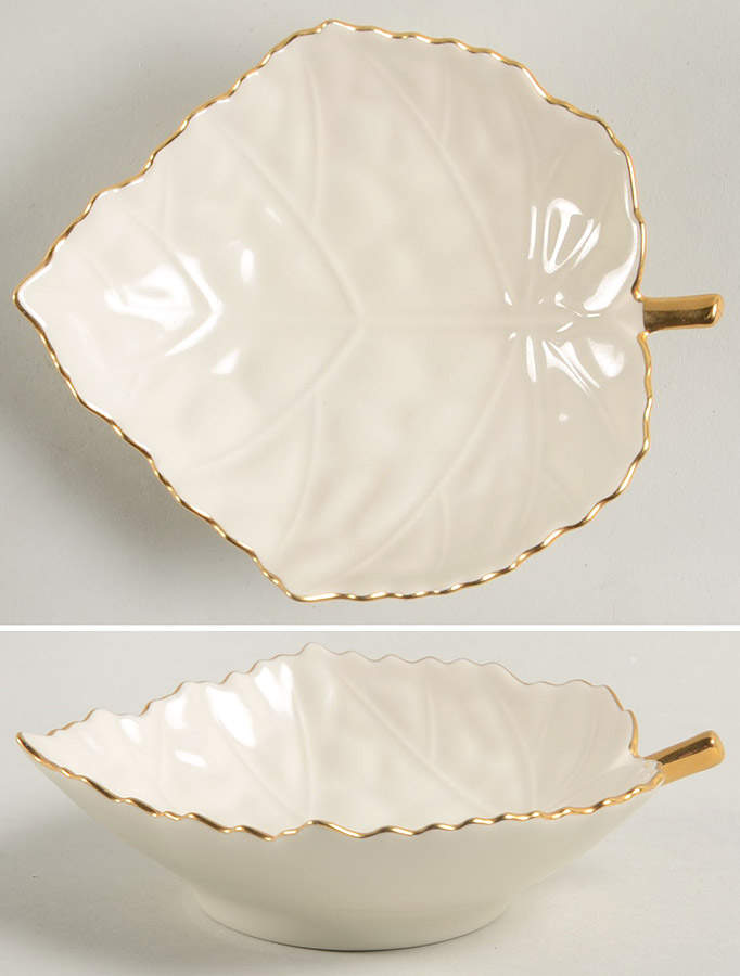 Aspen Leaf Colection 4" Leaf Dish by Lenox-1