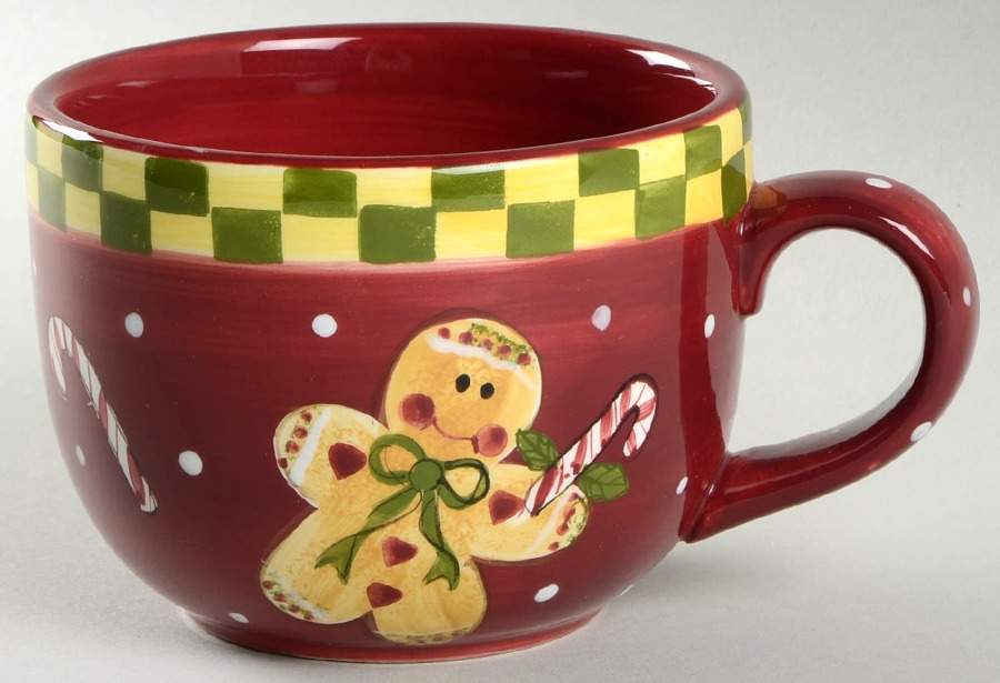 Holiday Treats Soup Mug by Laurie Gates-1