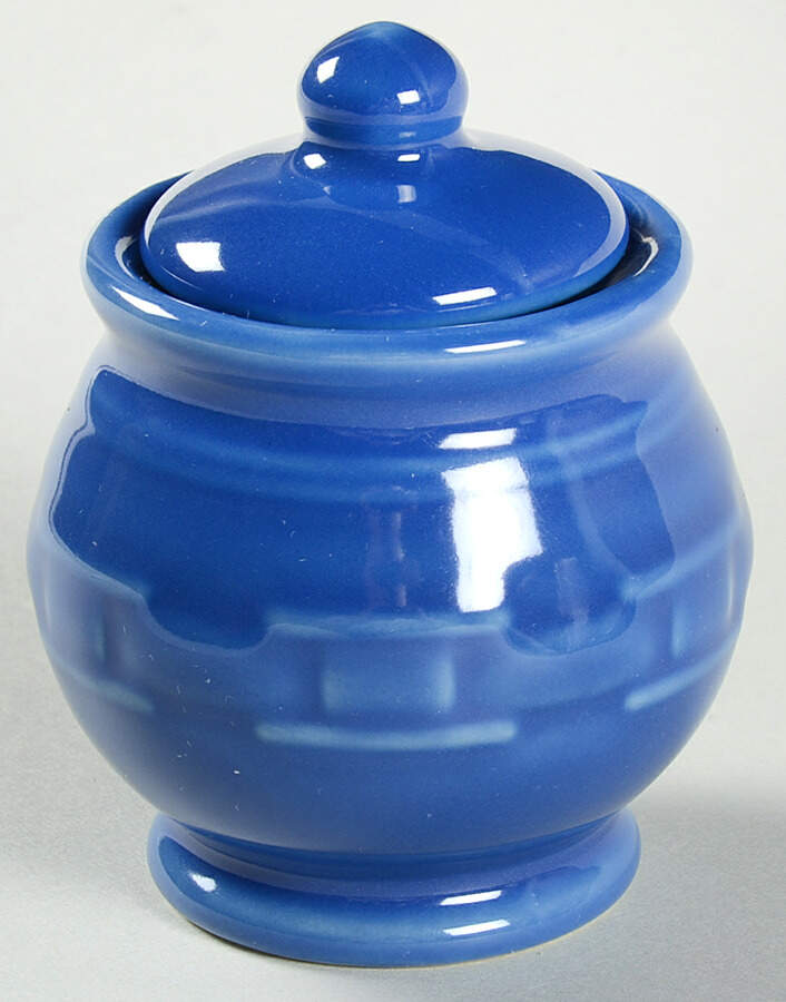 Woven Traditions Tea Party Child's Sugar Bowl & Lid by Longaberger-1