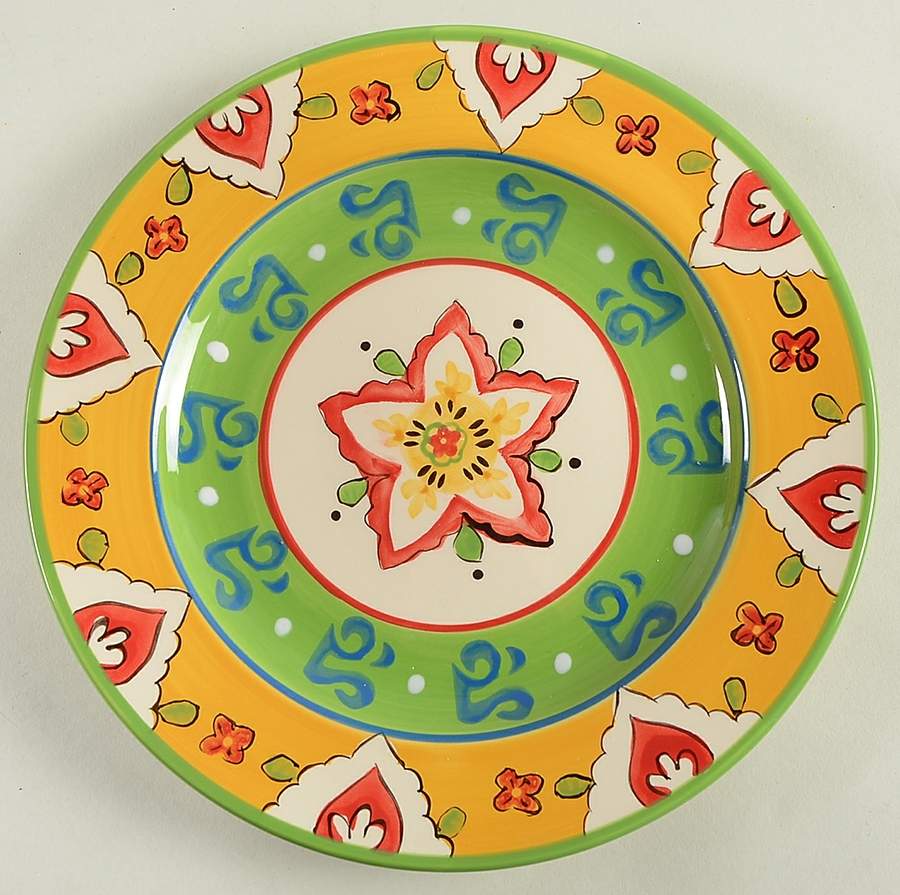 Mallorca Salad Plate by Lorena Garcia-1