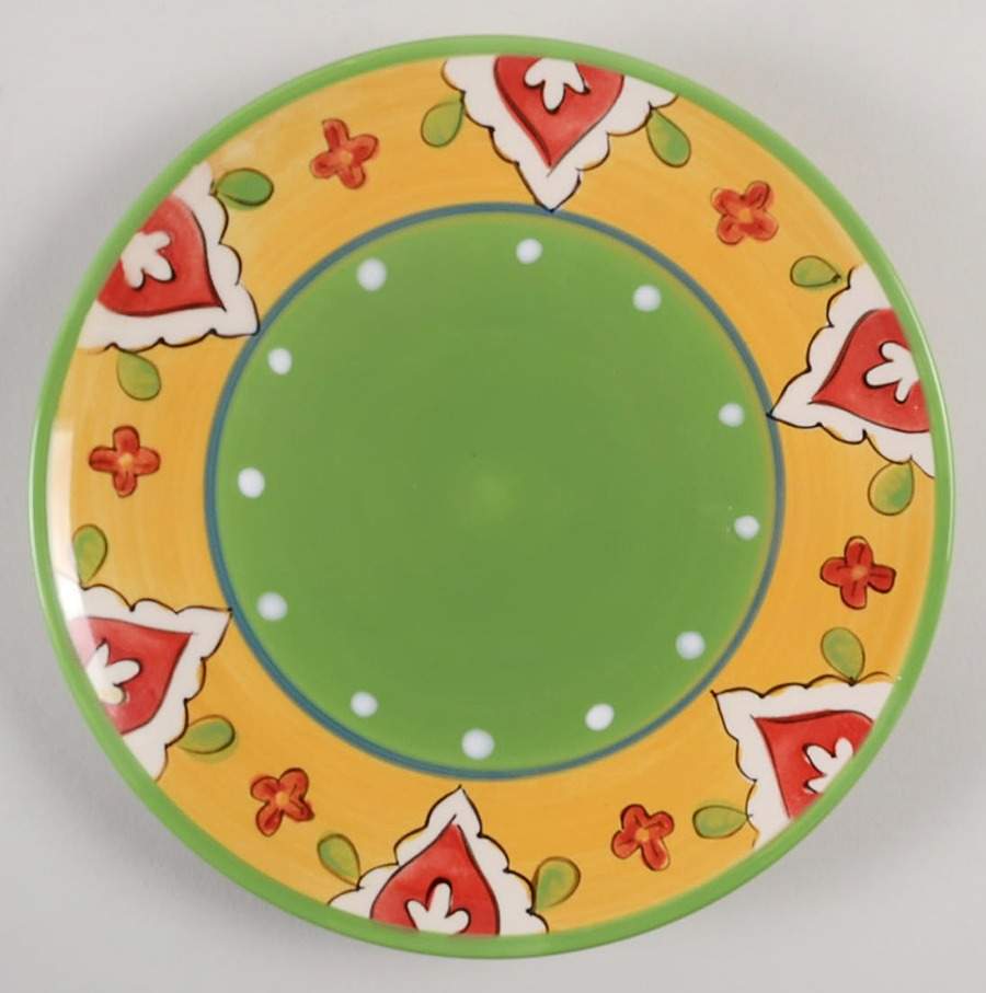 Mallorca Bread & Butter Plate by Lorena Garcia-1