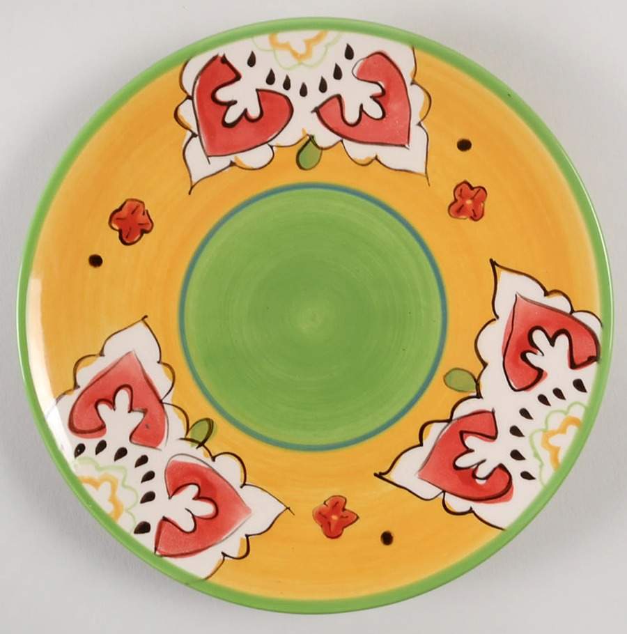 Mallorca Bread & Butter Plate by Lorena Garcia-1