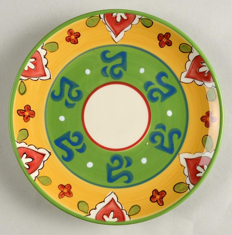 Mallorca Bread & Butter Plate by Lorena Garcia-1