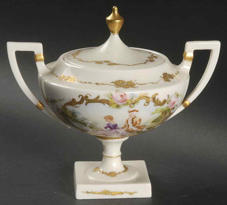 L157 Sugar Bowl & Lid by Lenox-1