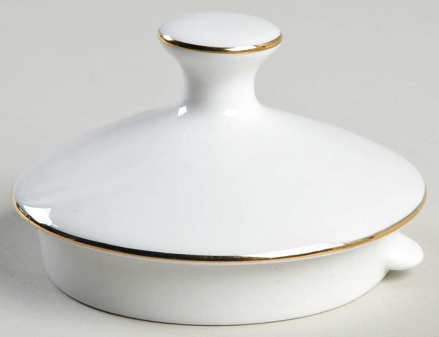 Crystal Snowflake Lid for Teapot by Libbey-1