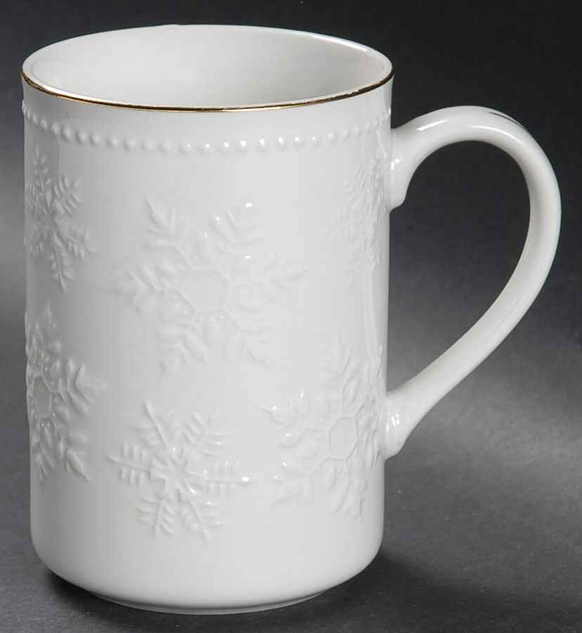 Crystal Snowflake Mug by Libbey-1