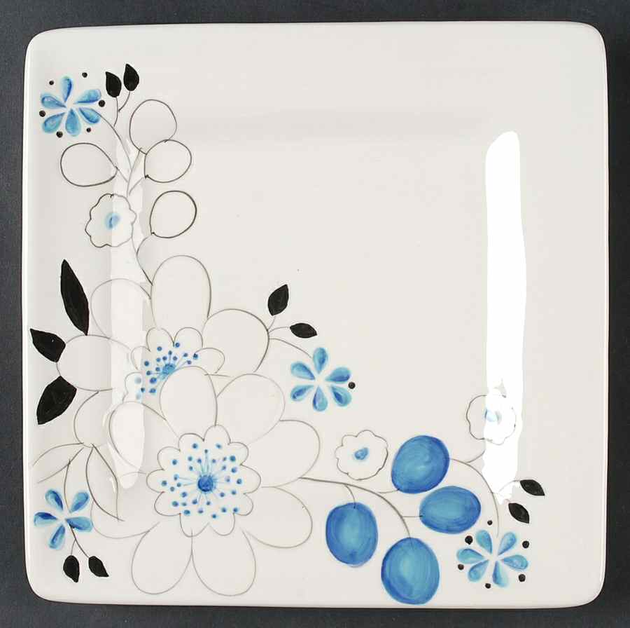 Jaden Square Salad Plate by Laurie Gates-1