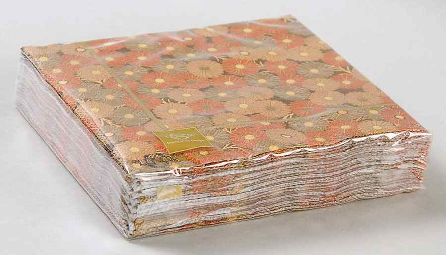 Gilded Tapestry Package of Paper Cocktail Napkins by Lenox-1