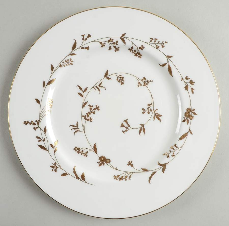 Golden Bough Accent Luncheon Plate by Lenox-1