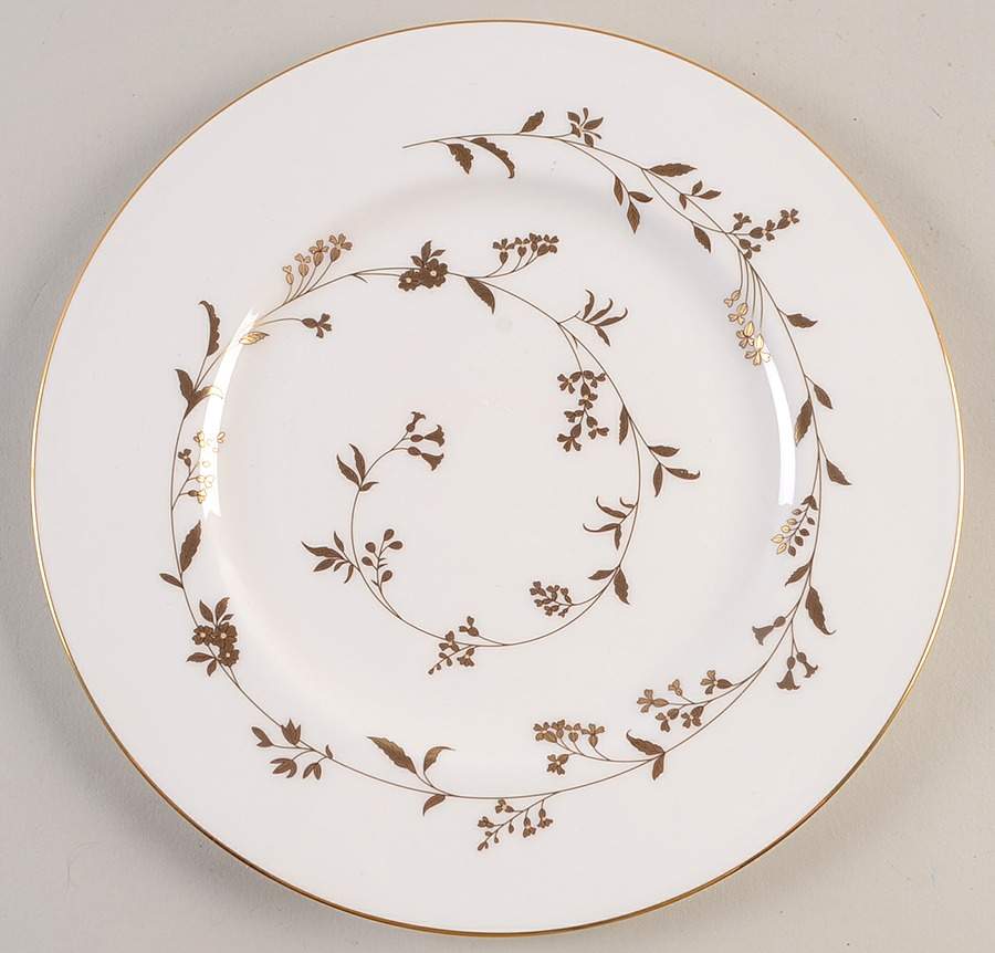 Golden Bough Accent Luncheon Plate by Lenox-1