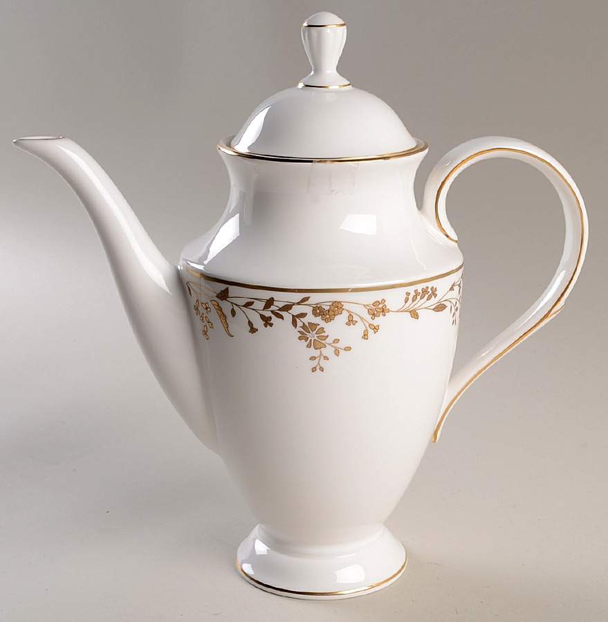 Golden Bough Coffee Pot & Lid by Lenox-1