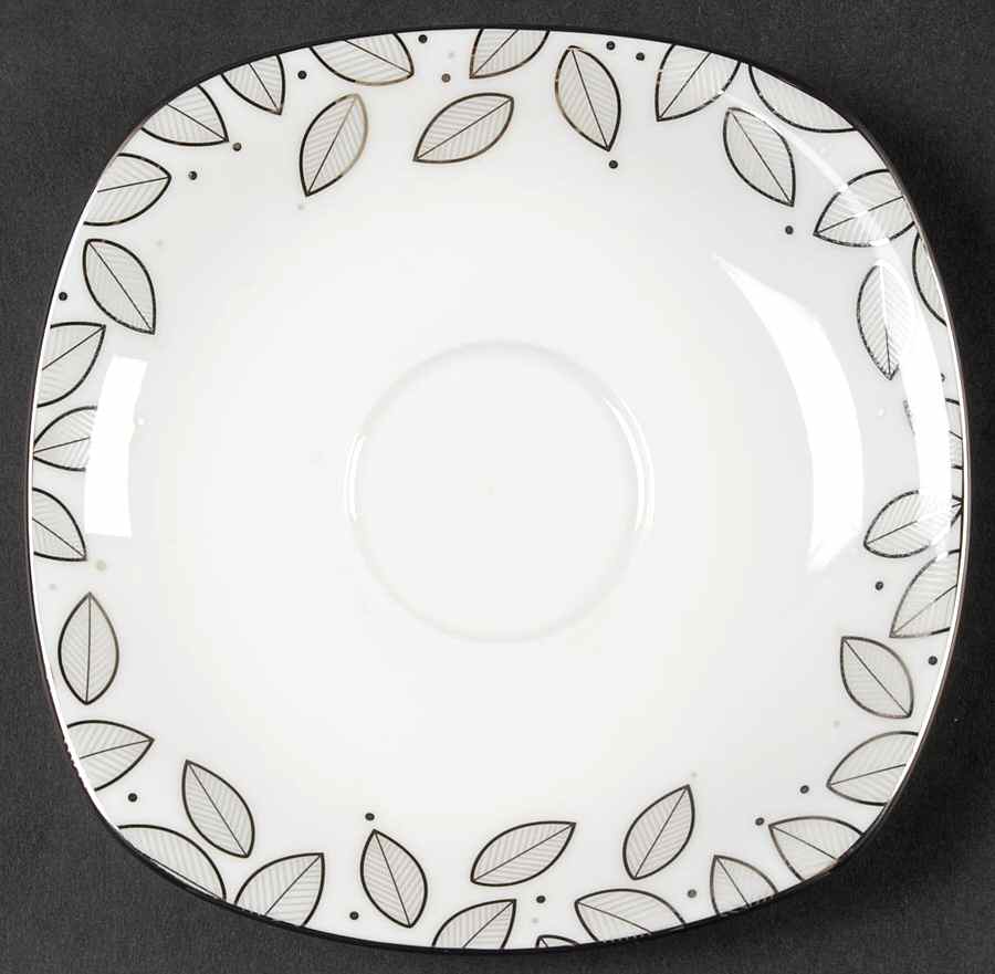 Platinum Leaf Saucer by Lenox-1