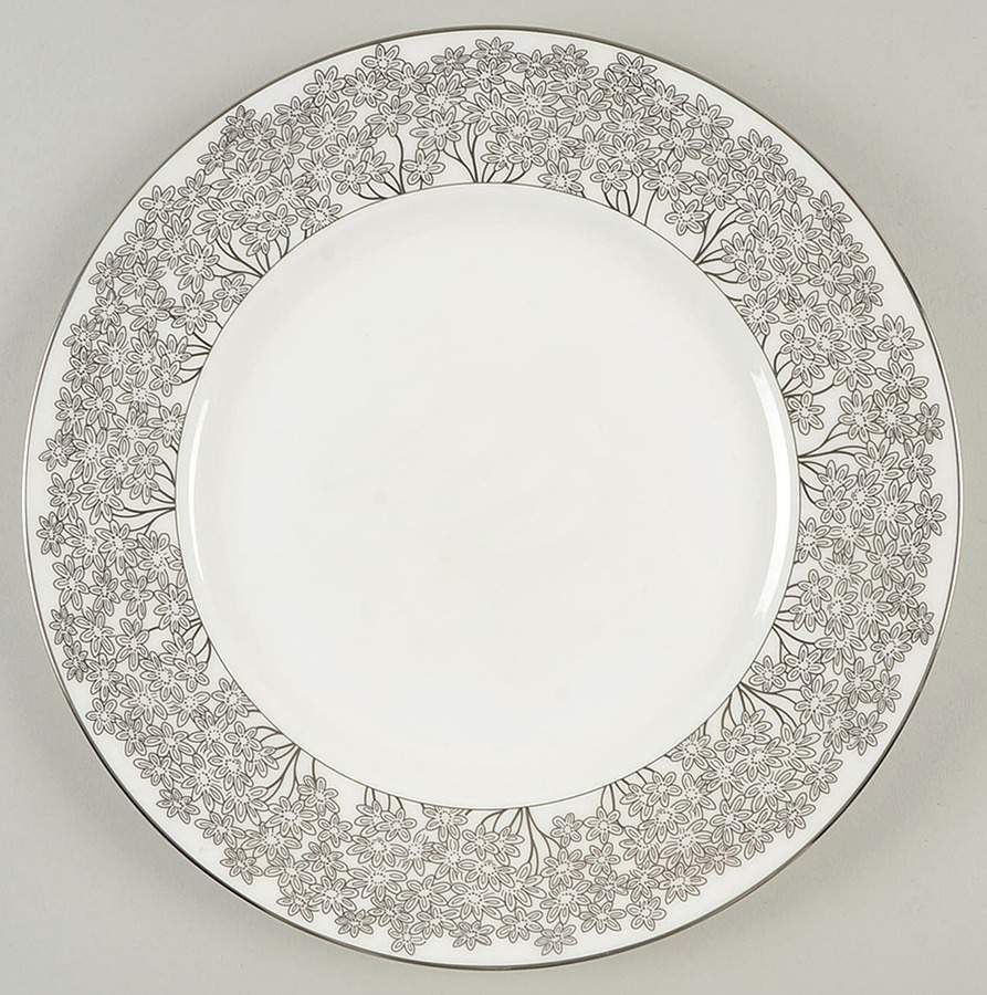 Silver Bouquet Dinner Plate by Lenox-1