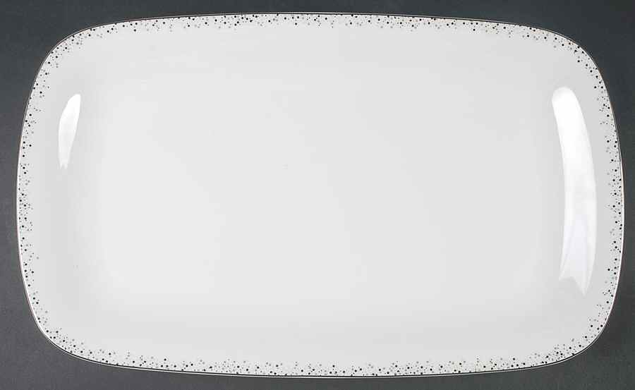 Silver Mist 17" Rectangular Serving Platter by Lenox-1