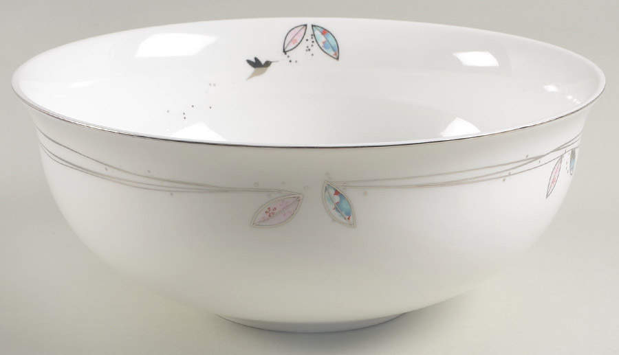 Silver Song 9" Round Serving Bowl by Lenox-1