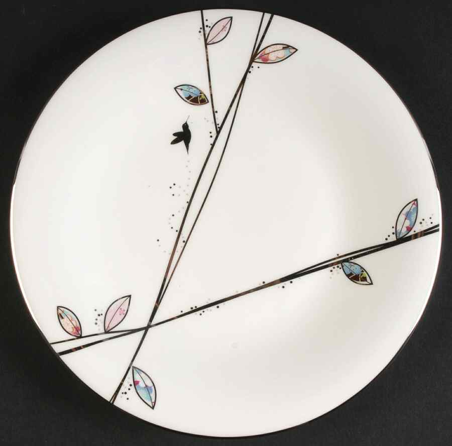 Silver Song Salad Plate by Lenox-1