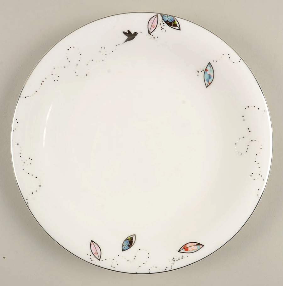 Silver Song Accent Luncheon Plate by Lenox-1