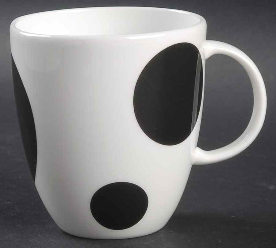 Circ Black Mug by Lenox-1