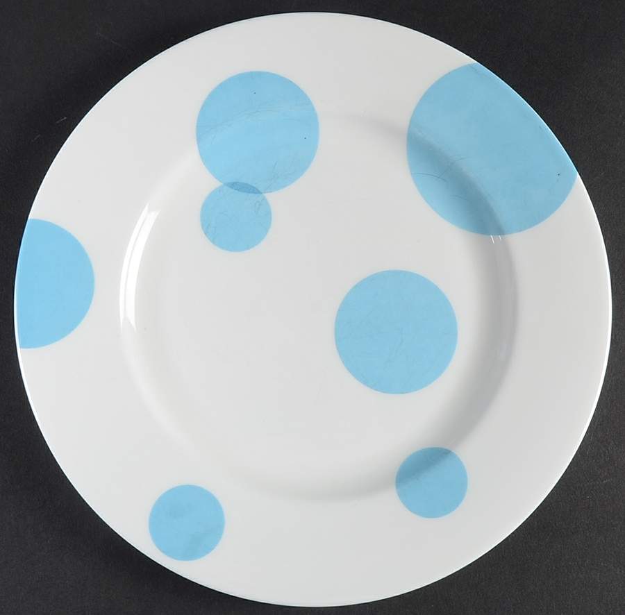 Circ Blue Salad Plate by Lenox-1