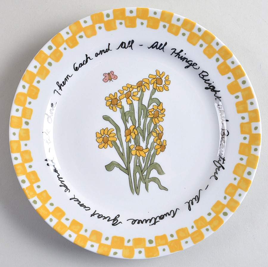 Robin Woods Country Salad Plate by Lynn's China-1