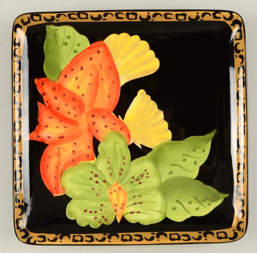 LGA90 Square Salad Plate by Laurie Gates-1