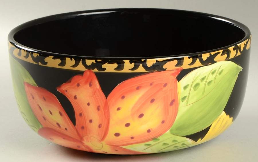 LGA90 7" Round Vegetable Bowl by Laurie Gates-1