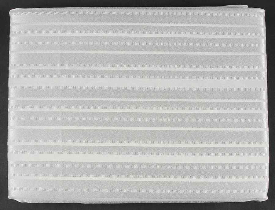 Ria Stripe 60" X 84" Oblong Tablecloth by Lenox-1