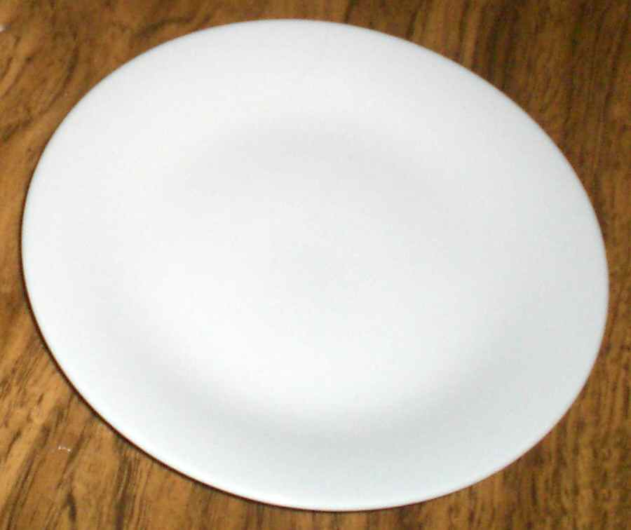 Opulence White Salad Plate by Lynn's China-1