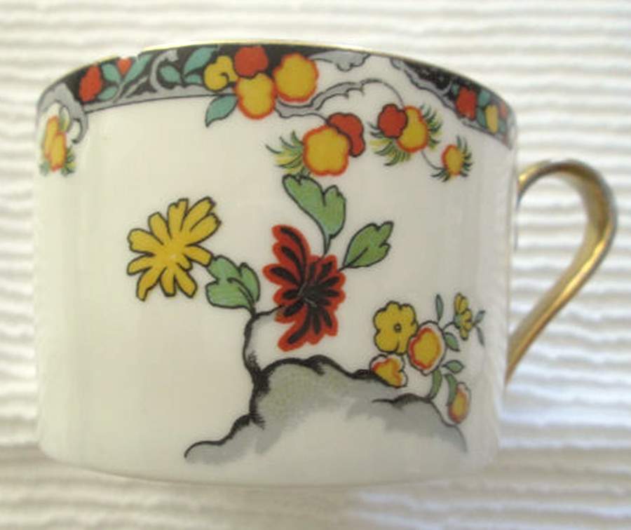 LIM495 Flat Cup by Limoges-French-1