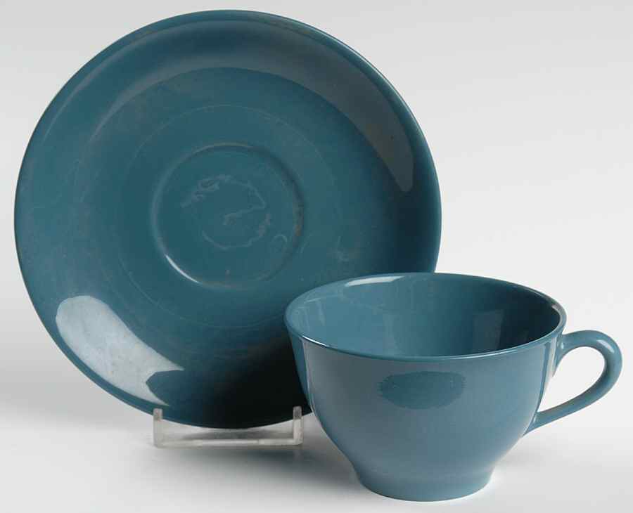 L160 Flat Cup & Saucer Set by Lenox-1