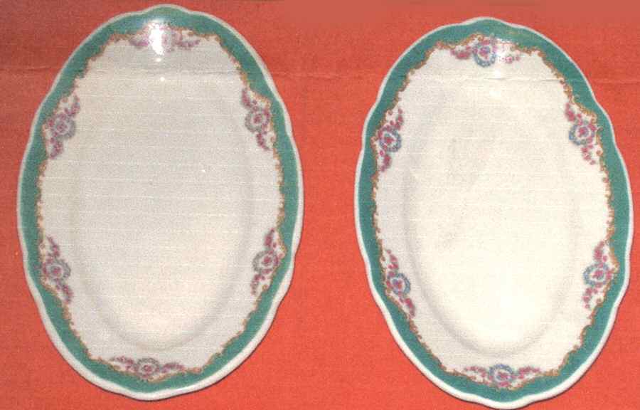 Hotel Peabody 12" Oval Serving Platter by Scammell-1