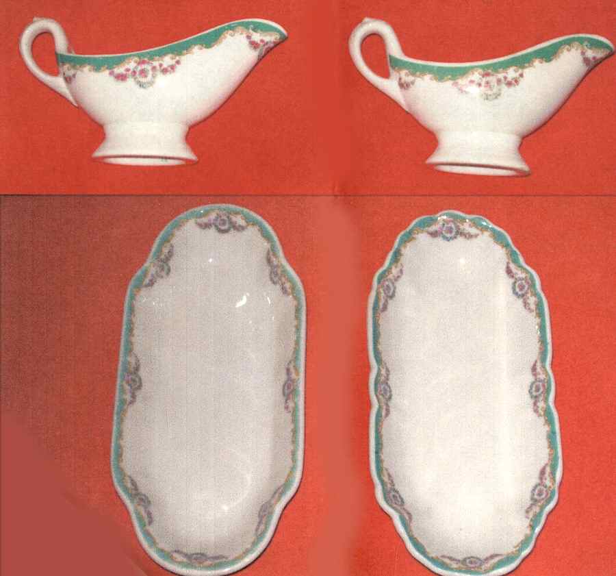 Hotel Peabody Gravy Boat & Underplate/Relish by Scammell-1