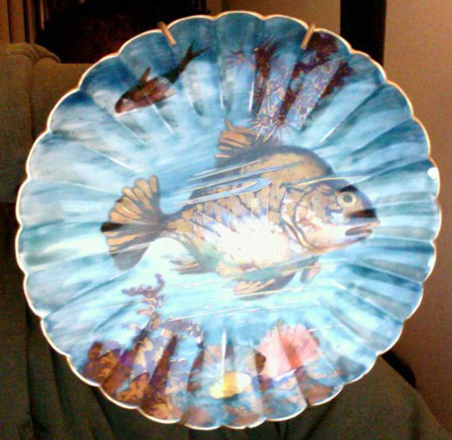 LIM501 Salad Plate by Limoges-French-1
