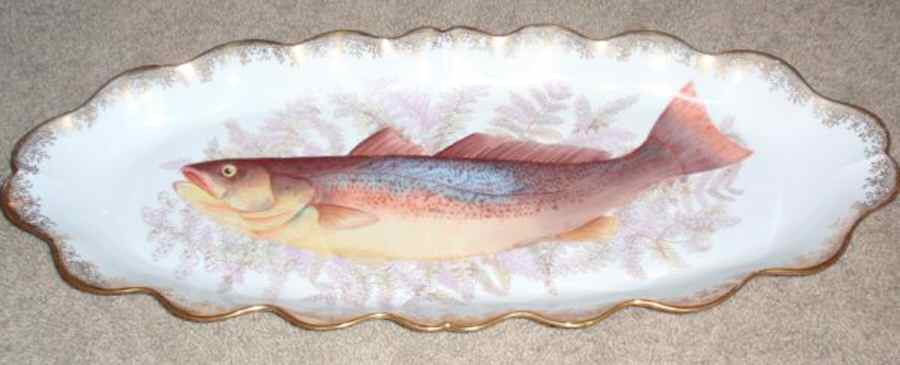 LSS228 16" Oval Serving Platter by Lazarus Straus & Sons-1