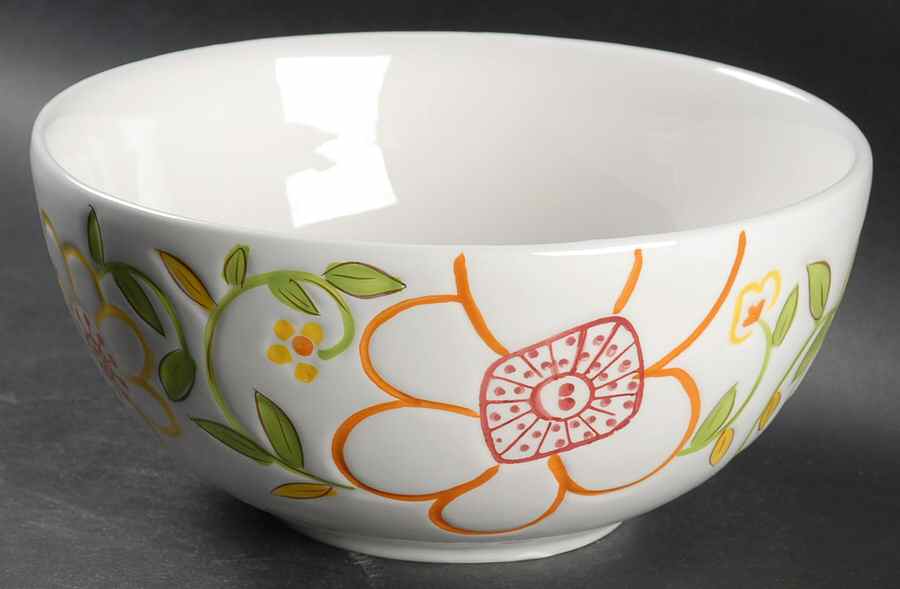 Tess 8" Round Vegetable Bowl by Laurie Gates-1