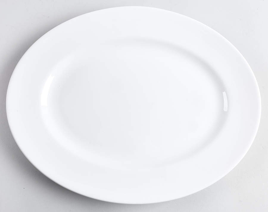 Classic White 16" Oval Serving Platter by Lenox-1
