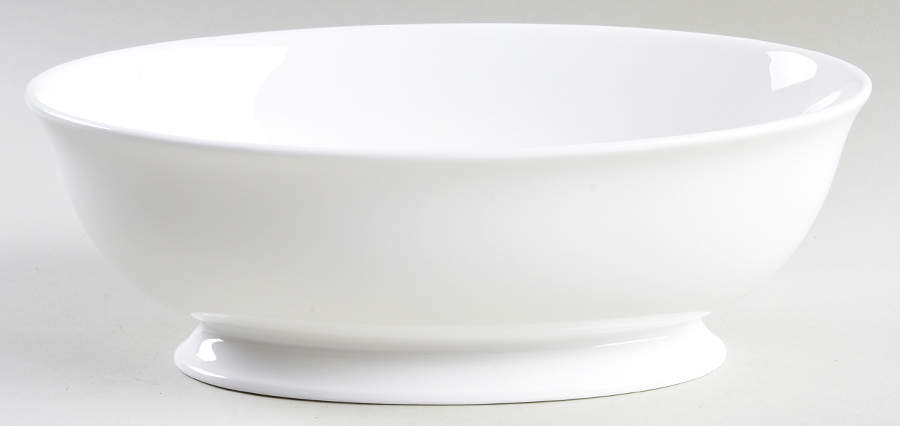 Classic White 9" Oval Vegetable Bowl by Lenox-1