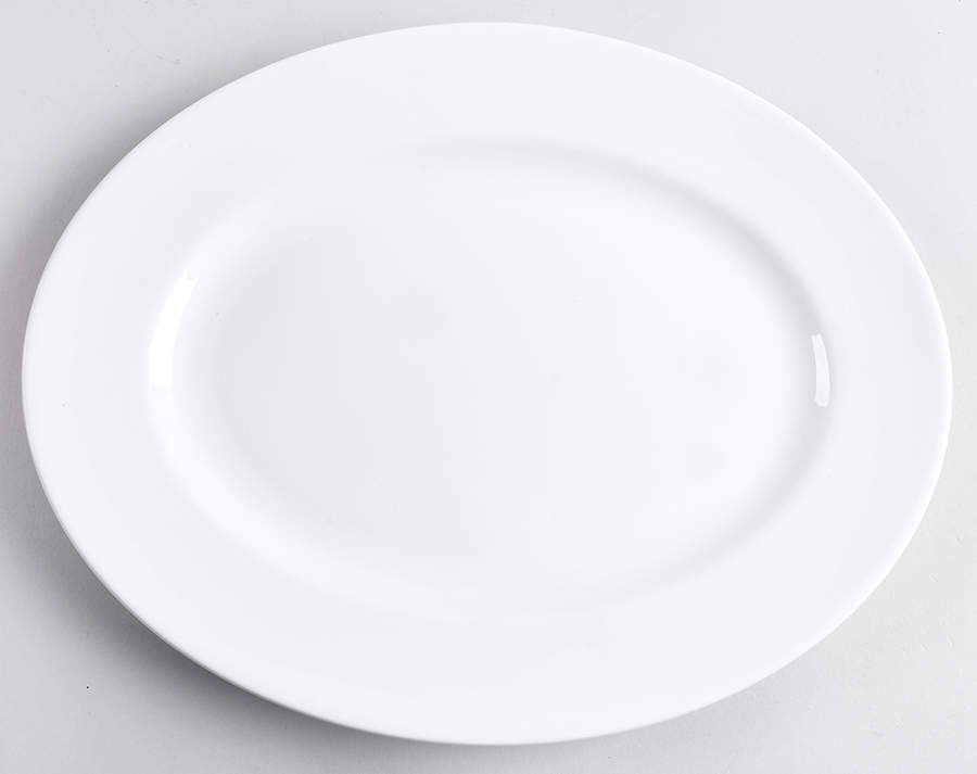 Classic White 16" Oval Serving Platter by Lenox-1