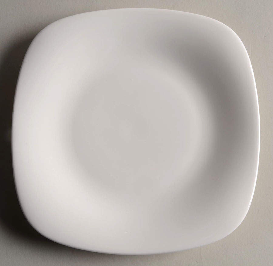 Classic White Square Salad Plate by Lenox-1