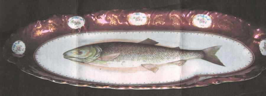 3277-F8 24" Fish Platter by Lazarus Straus & Sons-1